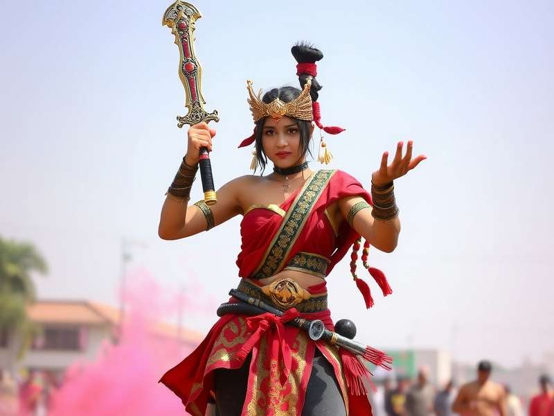 Anise Warrior Striker Holi Event